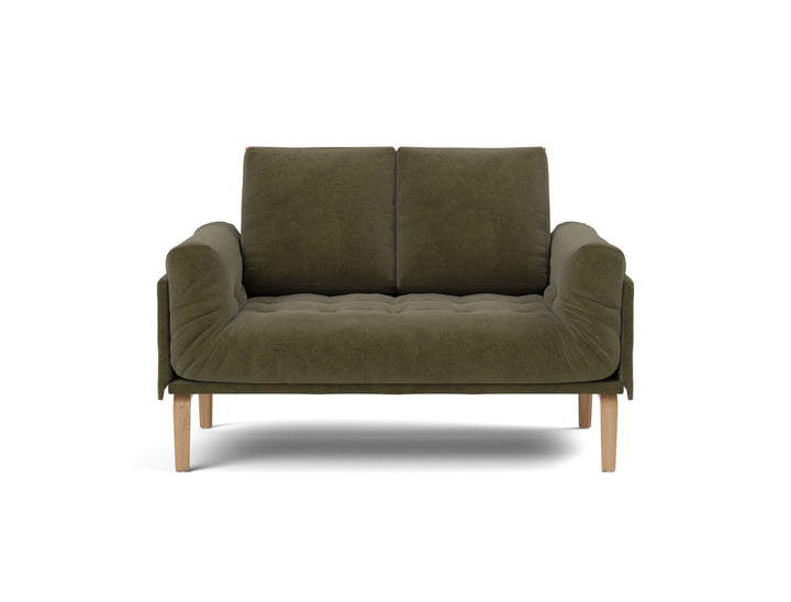 Canapea pat Rollo Bow Classic 80x200 cm, tesatura la alegere #material_316-cordufine-pine-green