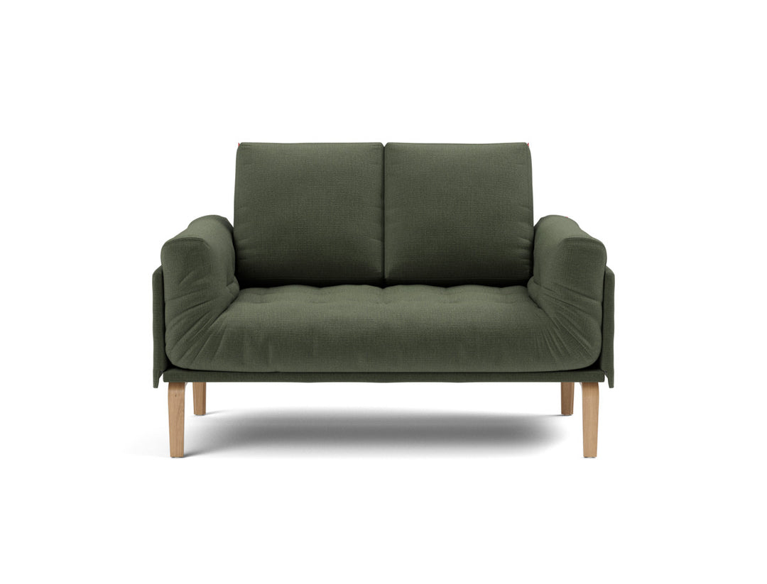 Canapea pat Rollo Bow Classic 80x200 cm, tesatura la alegere #material_413-esina-olive-green