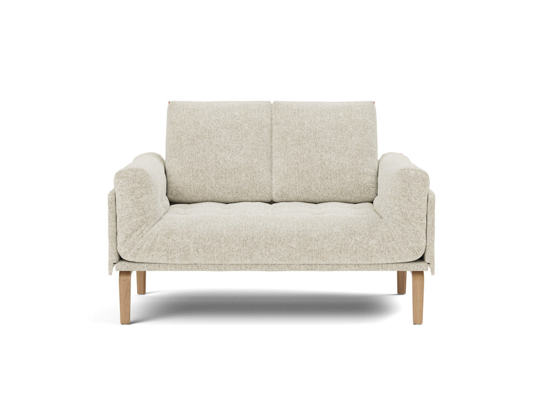Canapea pat Rollo Bow Classic 80x200 cm, tesatura la alegere #material_357-taura-off-white