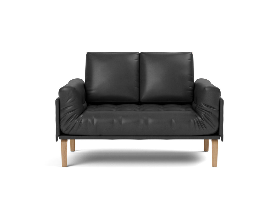 Canapea pat Rollo Bow Classic 80x200 cm, tesatura la alegere #material_550-faunal-black