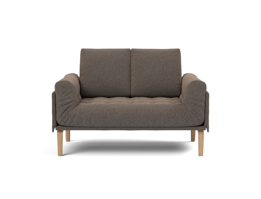 Canapea pat Rollo Bow Classic 80x200 cm, tesatura la alegere #material_530-boucl-taupe