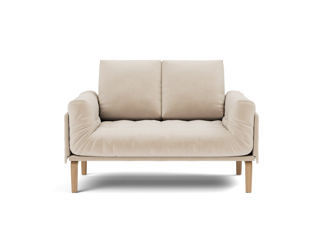 Canapea pat Rollo Bow Classic 80x200 cm, tesatura la alegere #material_410-esina-almond
