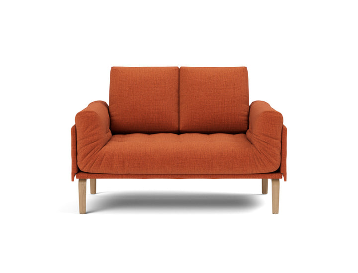 Canapea pat Rollo Bow Classic 80x200 cm, tesatura la alegere #material_412-esina-rust-orange