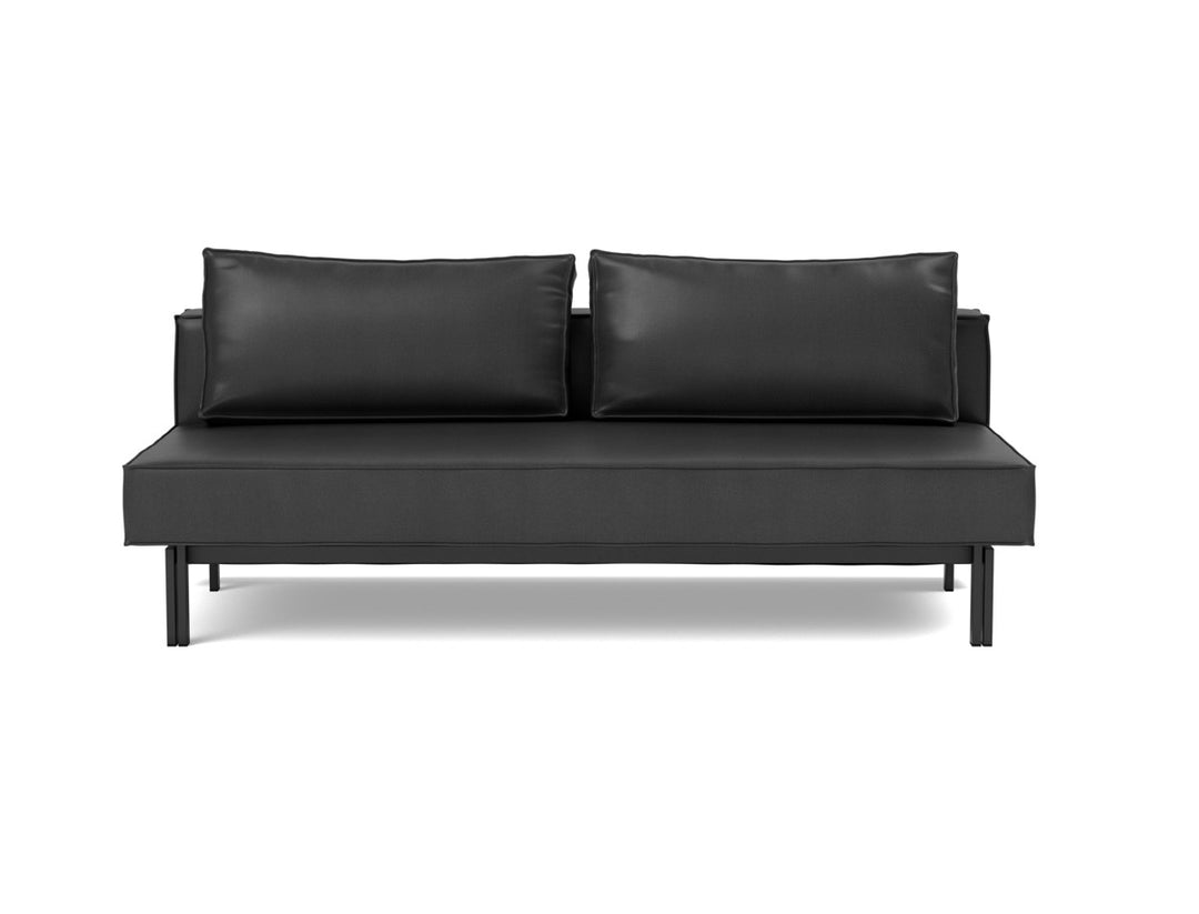 Canapea extensibila Sly 140x200 cm, tesatura la alegere #material_550-faunal-black