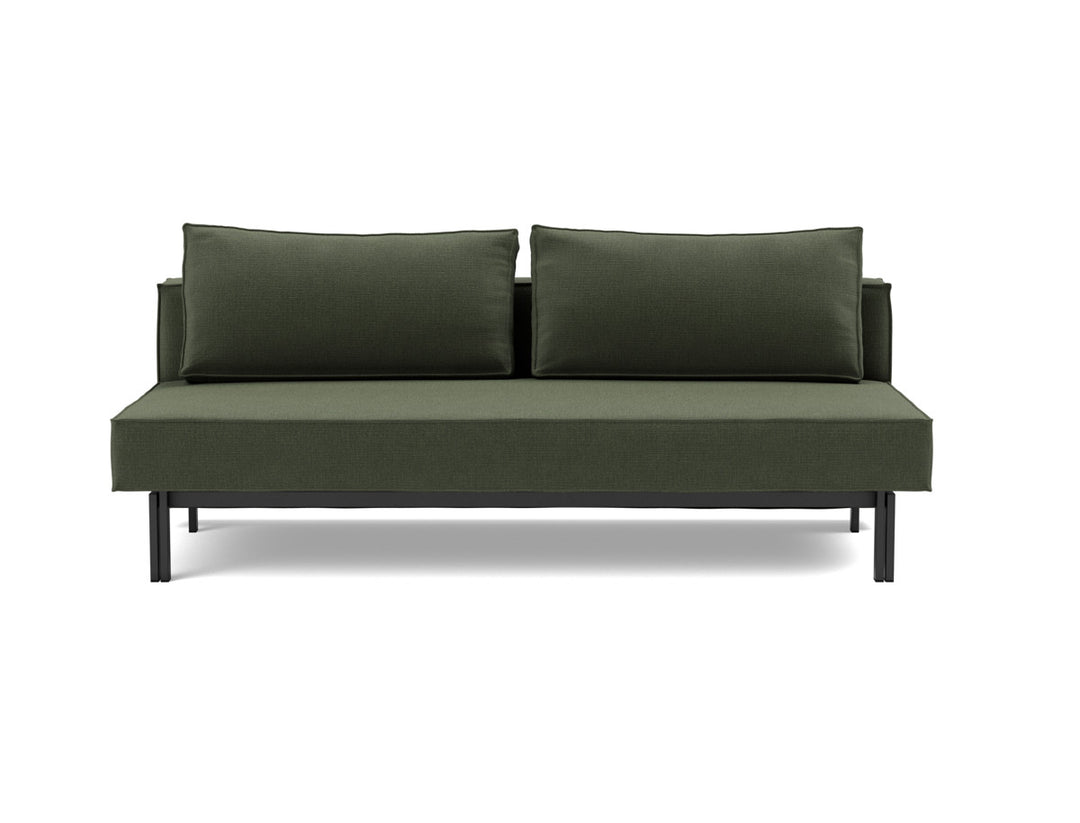 Canapea extensibila Sly 140x200 cm, tesatura la alegere #material_413-esina-olive-green
