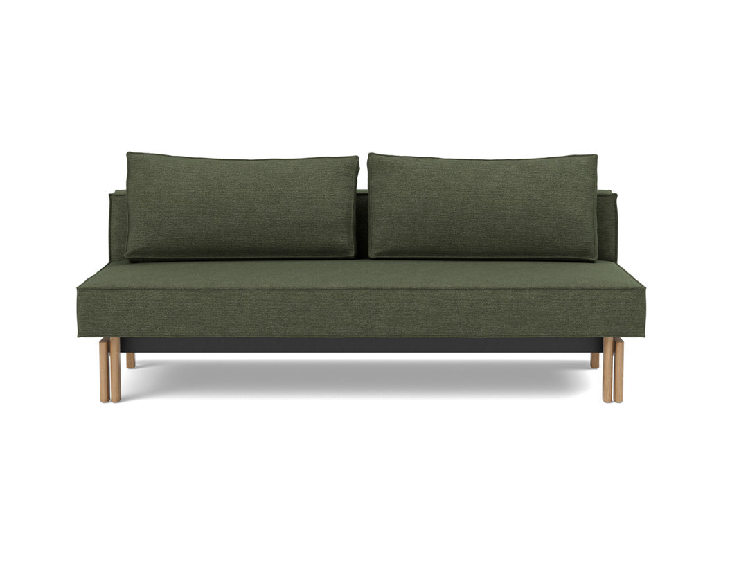Canapea extensibila Sly Wood 140x200 cm, tesatura la alegere #material_353-taura-forest