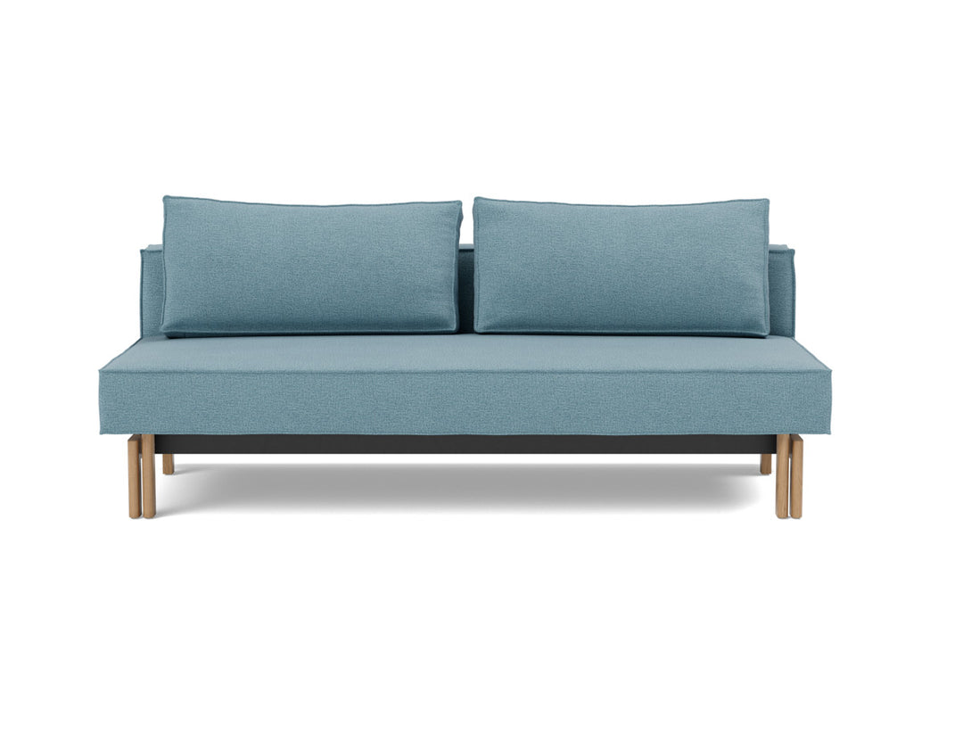 Canapea extensibila Sly Wood 140x200 cm, tesatura la alegere #material_525-mixed-dance-light-blue