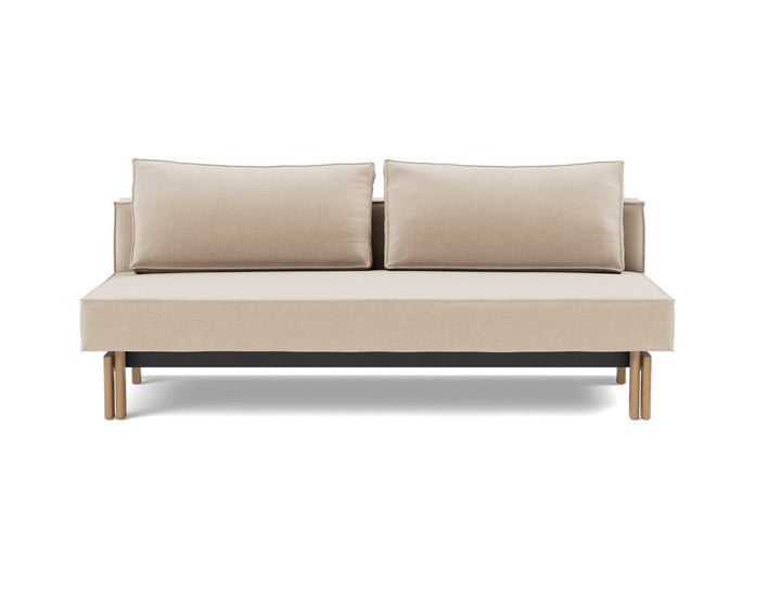 Canapea extensibila Sly Wood 140x200 cm, tesatura la alegere #material_410-esina-almond