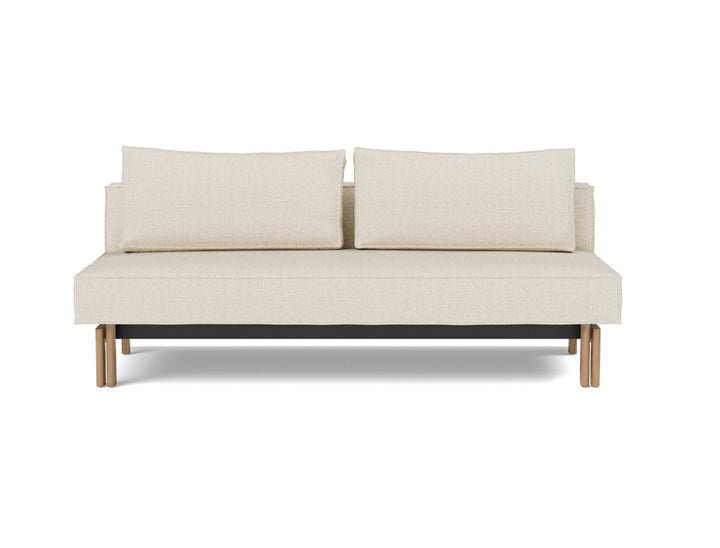 Canapea extensibila Sly Wood 140x200 cm, tesatura la alegere #material_531-boucl-off-white