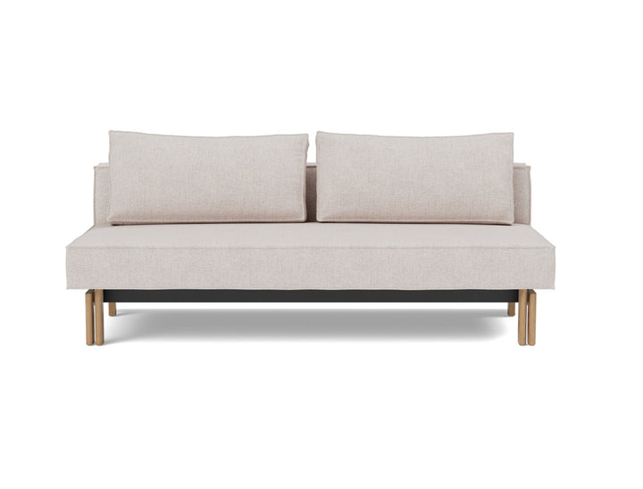 Canapea extensibila Sly Wood 140x200 cm, tesatura la alegere #material_300-weda-sand
