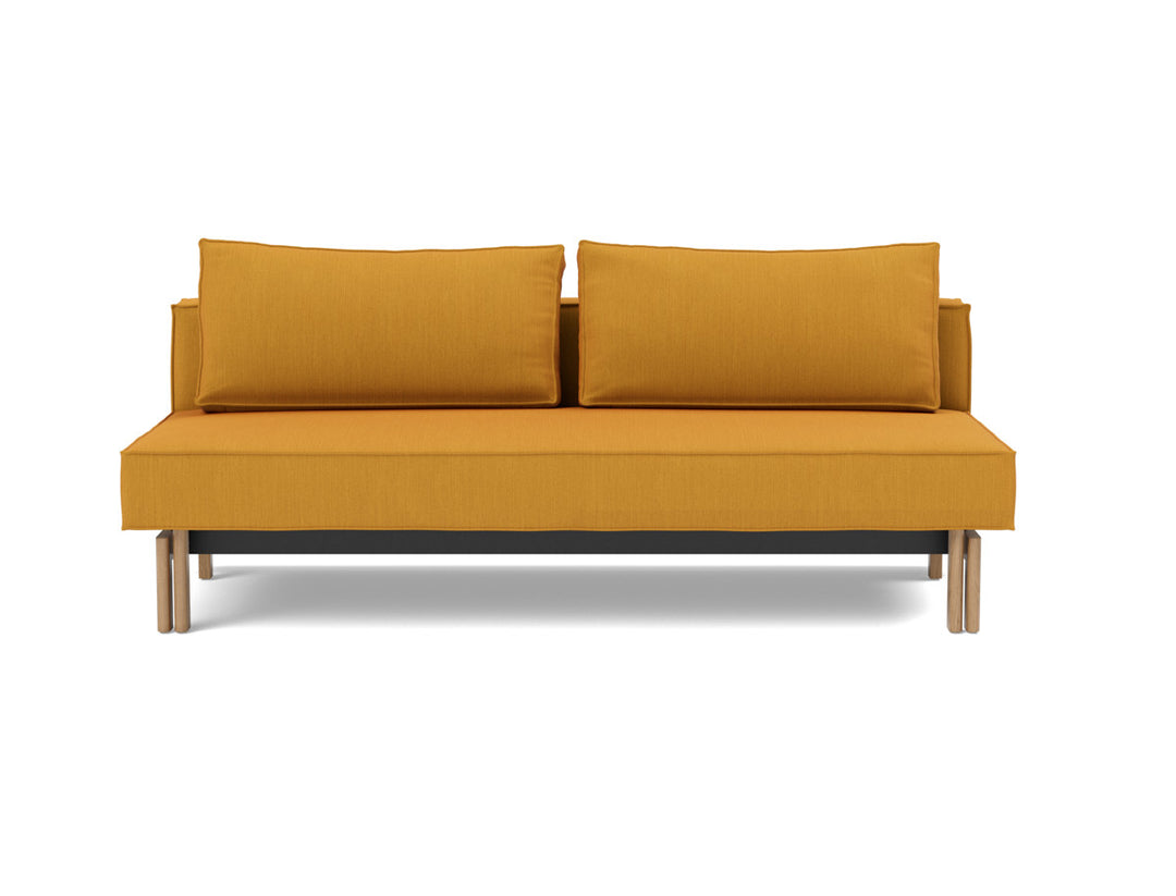 Canapea extensibila Sly Wood 140x200 cm, tesatura la alegere #material_507-elegance-burned-curry