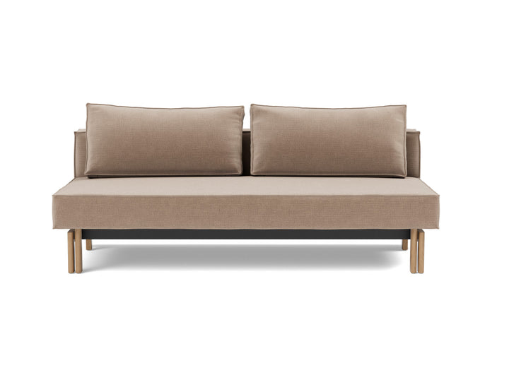 Canapea extensibila Sly Wood 140x200 cm, tesatura la alegere #material_417-esina-mocha