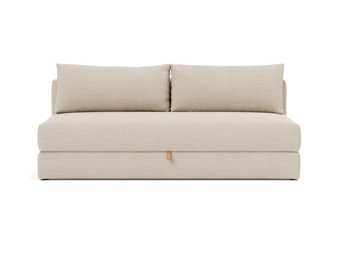 Canapea extensibila Osvald 150x200cm, tesatura la alegere #material_612-blida-sand-grey
