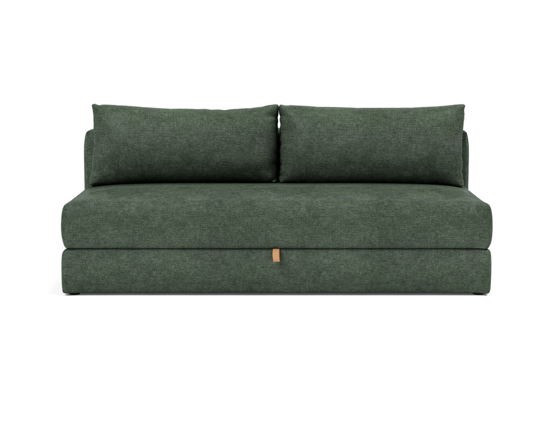 Canapea extensibila Osvald 150x200cm, tesatura la alegere #material_281-avella-pine-green