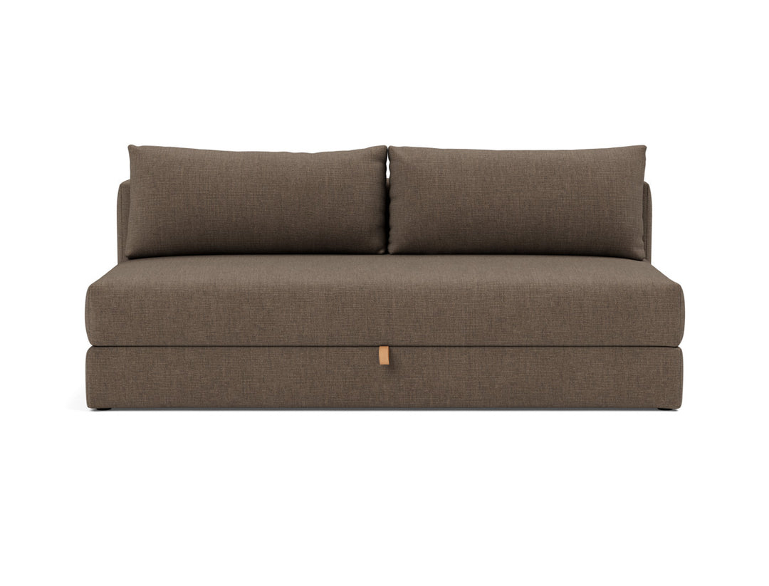 Canapea extensibila Osvald 150x200cm, tesatura la alegere #material_411-esina-cedar-brown