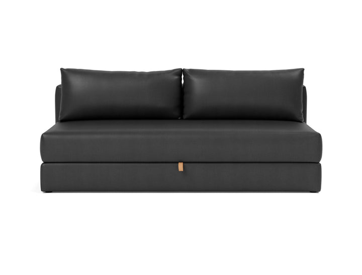 Canapea extensibila Osvald 150x200cm, tesatura la alegere #material_550-faunal-black