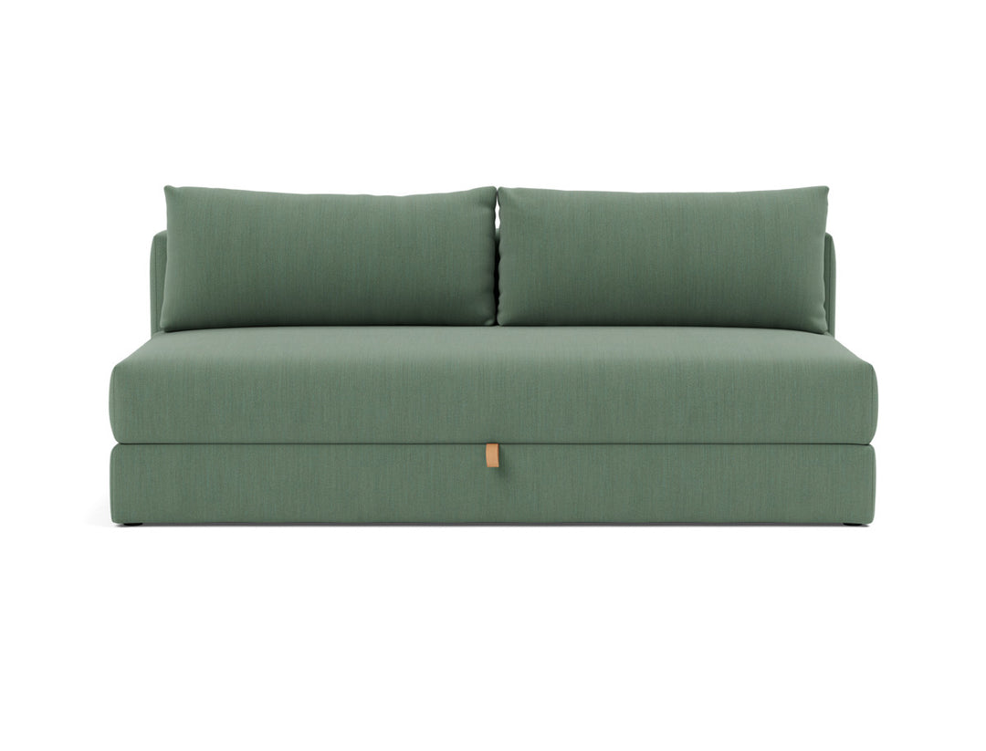 Canapea extensibila Osvald 150x200cm, tesatura la alegere #material_518-elegance-green