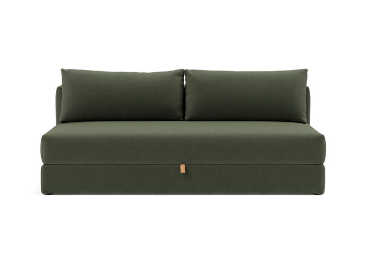 Canapea extensibila Osvald 150x200cm, tesatura la alegere #material_413-esina-olive-green
