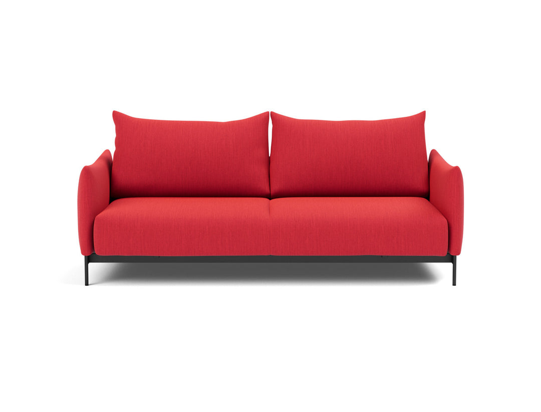 Canapea extensibila Malloy 150x200cm, tesatura la alegere #material_511-elegance-red