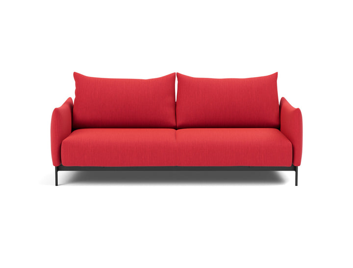 Canapea extensibila Malloy 150x200cm, tesatura la alegere #material_511-elegance-red