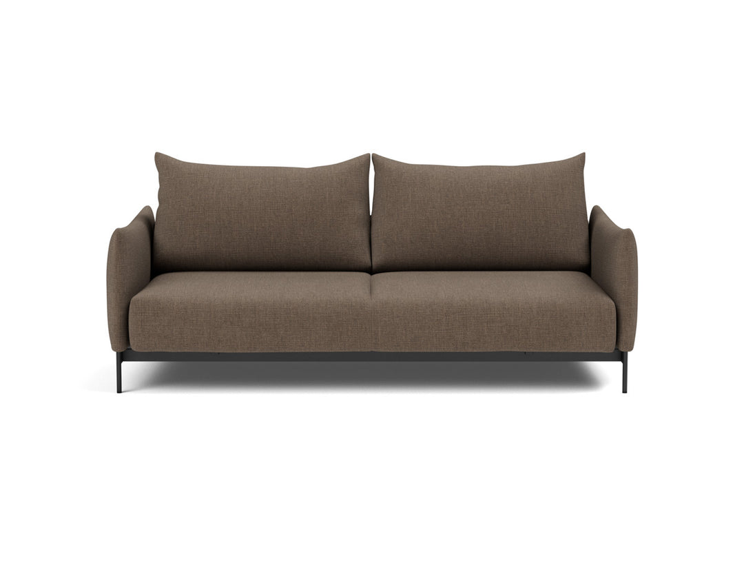 Canapea extensibila Malloy 150x200cm, tesatura la alegere #material_411-esina-cedar-brown
