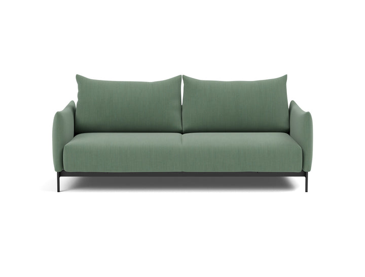 Canapea extensibila Malloy 150x200cm, tesatura la alegere #material_518-elegance-green