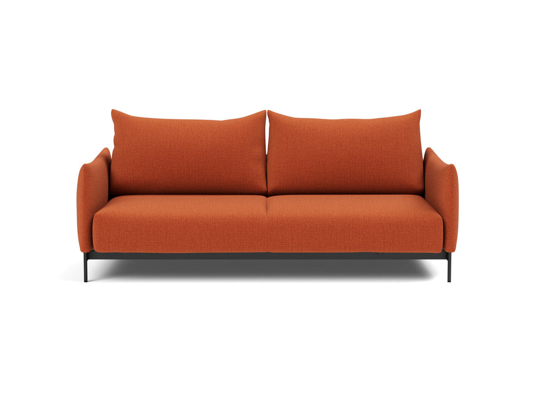 Canapea extensibila Malloy 150x200cm, tesatura la alegere #material_412-esina-rust-orange