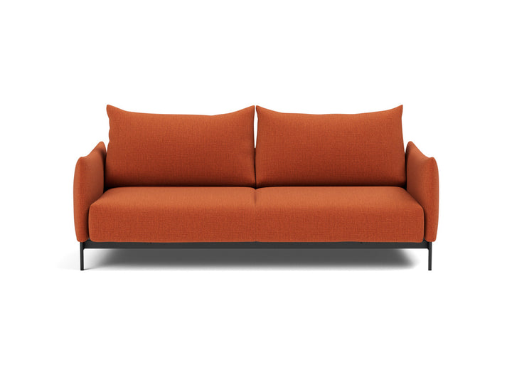 Canapea extensibila Malloy 150x200cm, tesatura la alegere #material_412-esina-rust-orange