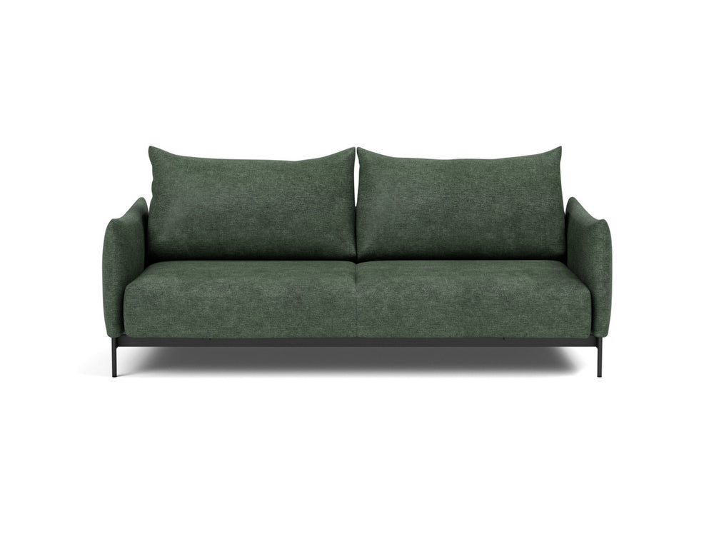 Canapea extensibila Malloy 150x200cm, tesatura la alegere #material_281-avella-pine-green