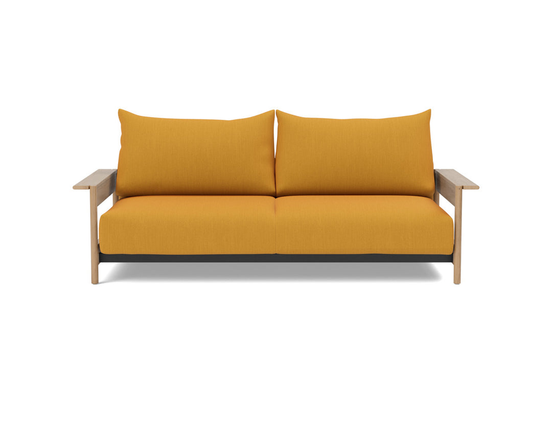 Canapea extensibila Malloy Wood 150x200cm, tesatura la alegere #material_507-elegance-burned-curry