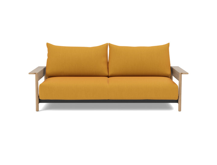 Canapea extensibila Malloy Wood 150x200cm, tesatura la alegere #material_507-elegance-burned-curry