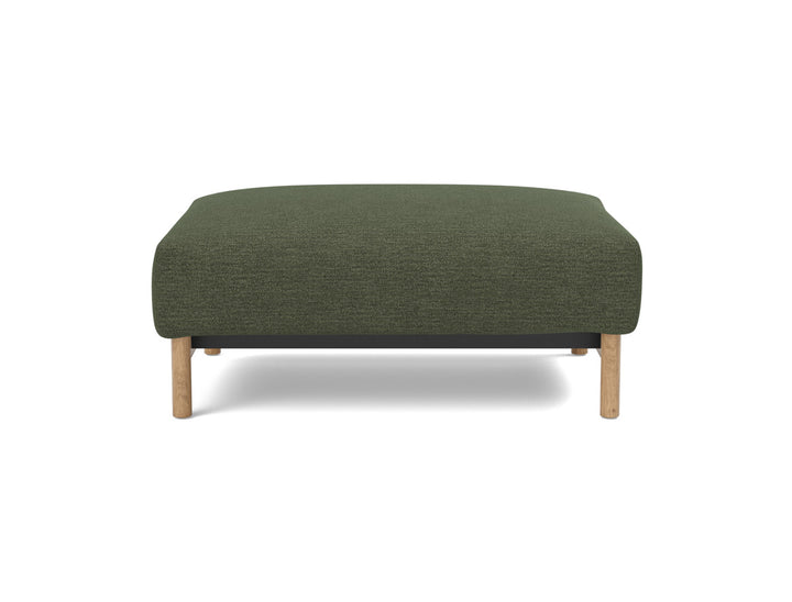 Taburet otoman Malloy Wood 75x100 cm, tesatura la alegere #material_353-taura-forest