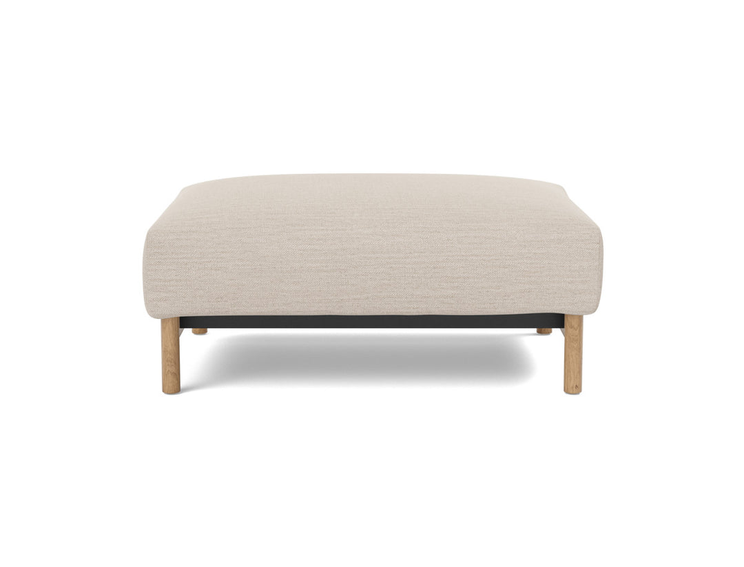 Taburet otoman Malloy Wood 75x100 cm, tesatura la alegere #material_612-blida-sand-grey