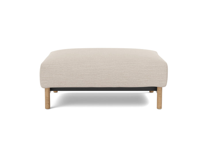Taburet otoman Malloy Wood 75x100 cm, tesatura la alegere #material_612-blida-sand-grey