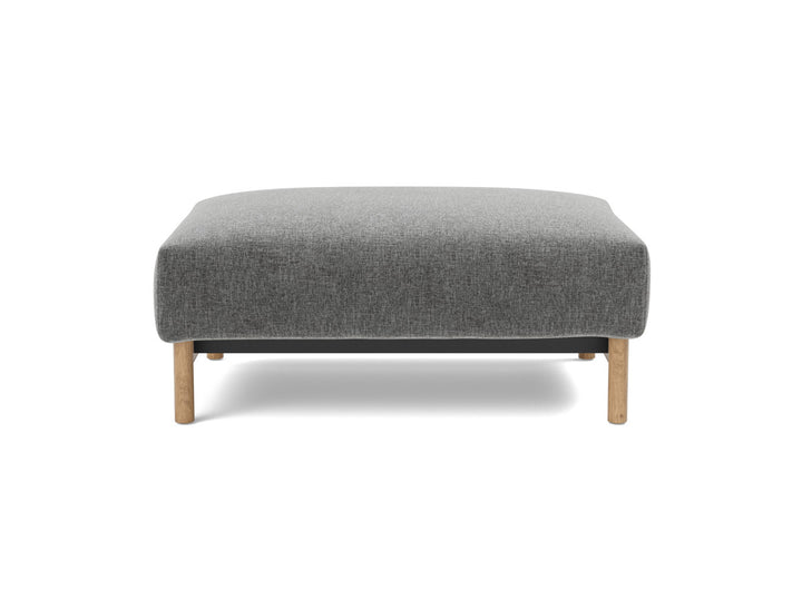 Taburet otoman Malloy Wood 75x100 cm, tesatura la alegere #material_563-twist-charcoal
