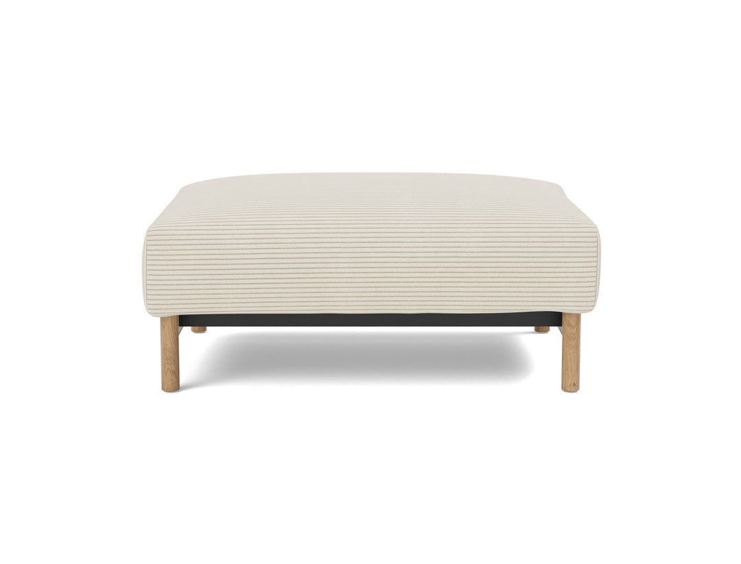 Taburet otoman Malloy Wood 75x100 cm, tesatura la alegere #material_594-corduroy-ivory