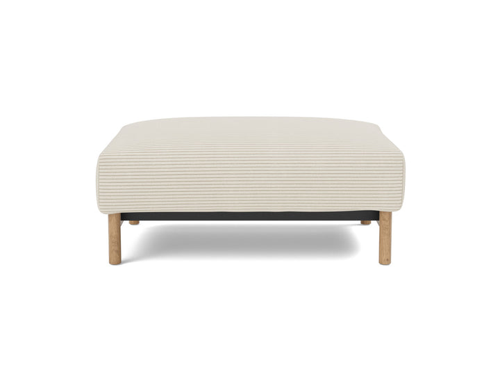 Taburet otoman Malloy Wood 75x100 cm, tesatura la alegere #material_594-corduroy-ivory