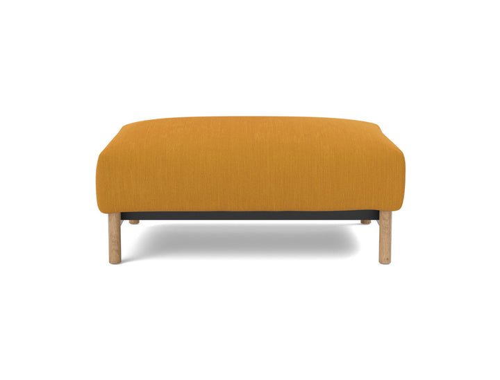 Taburet otoman Malloy Wood 75x100 cm, tesatura la alegere #material_507-elegance-burned-curry