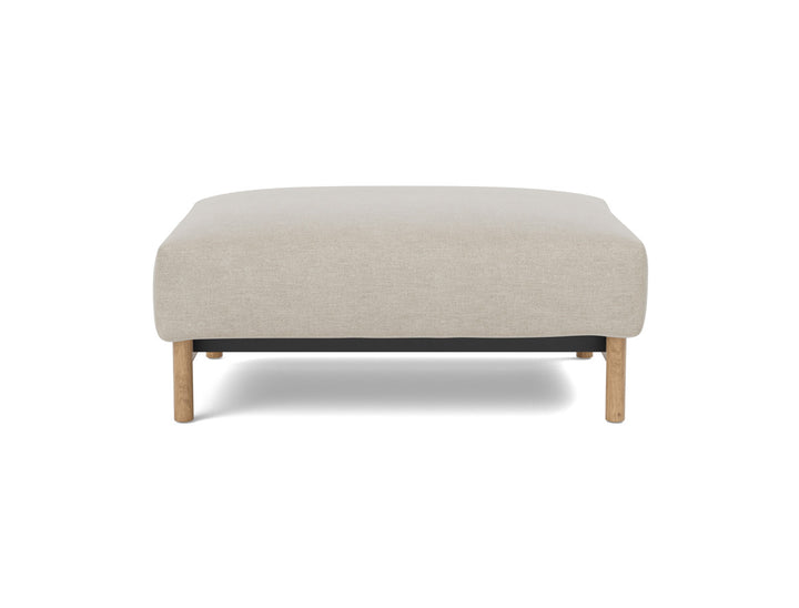 Taburet otoman Malloy Wood 75x100 cm, tesatura la alegere #material_586-phobos-latte