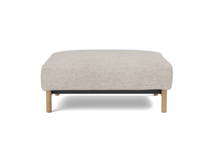 Taburet otoman Malloy Wood 75x100 cm, tesatura la alegere #material_471-yuveno-sand