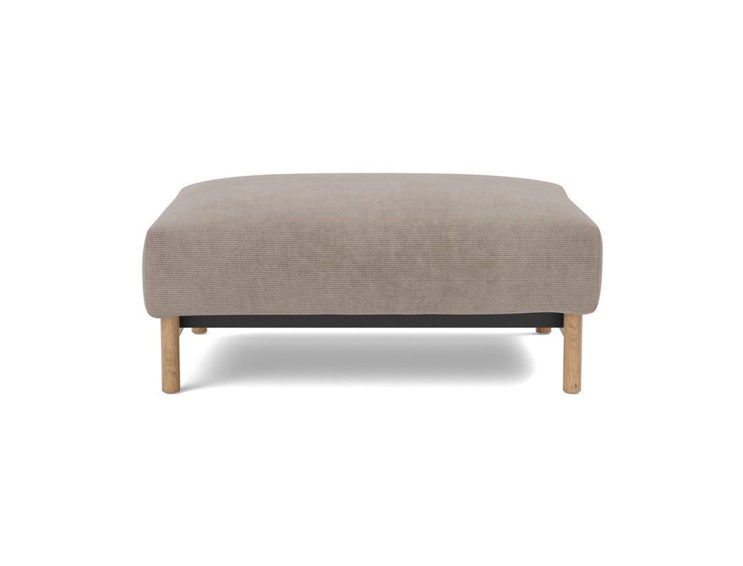 Taburet otoman Malloy Wood 75x100 cm, tesatura la alegere #material_318-cordufine-beige