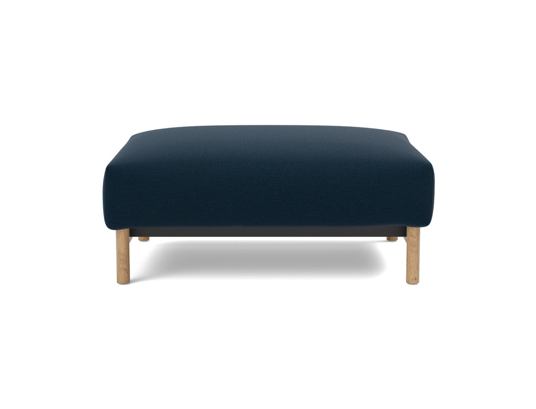 Taburet otoman Malloy Wood 75x100 cm, tesatura la alegere #material_528-mixed-dance-blue