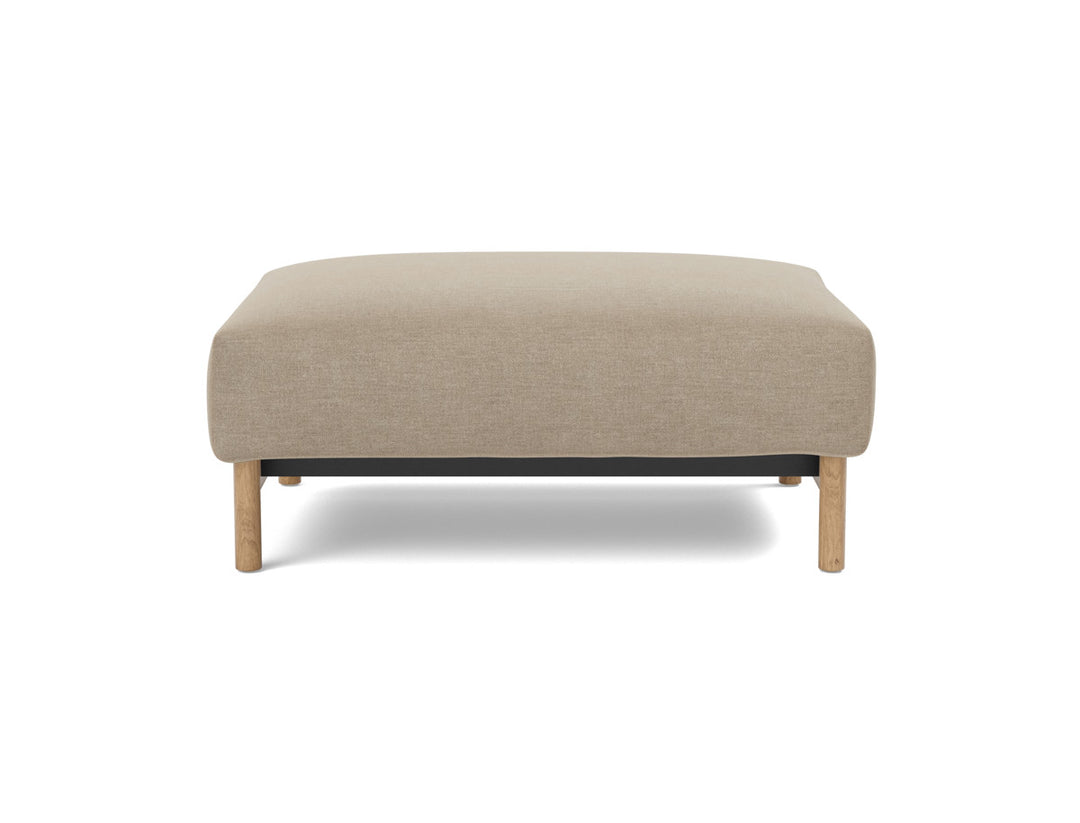 Taburet otoman Malloy Wood 75x100 cm, tesatura la alegere #material_587-phobos-mocha