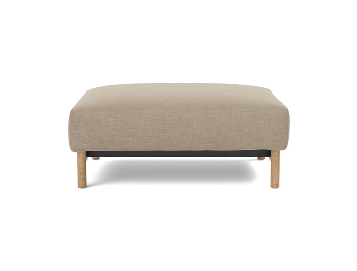 Taburet otoman Malloy Wood 75x100 cm, tesatura la alegere #material_587-phobos-mocha
