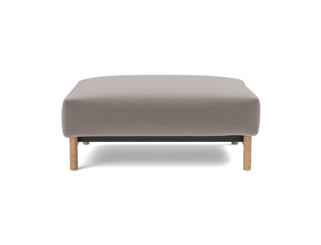 Taburet otoman Malloy Wood 75x100 cm, tesatura la alegere #material_418-esina-truffle
