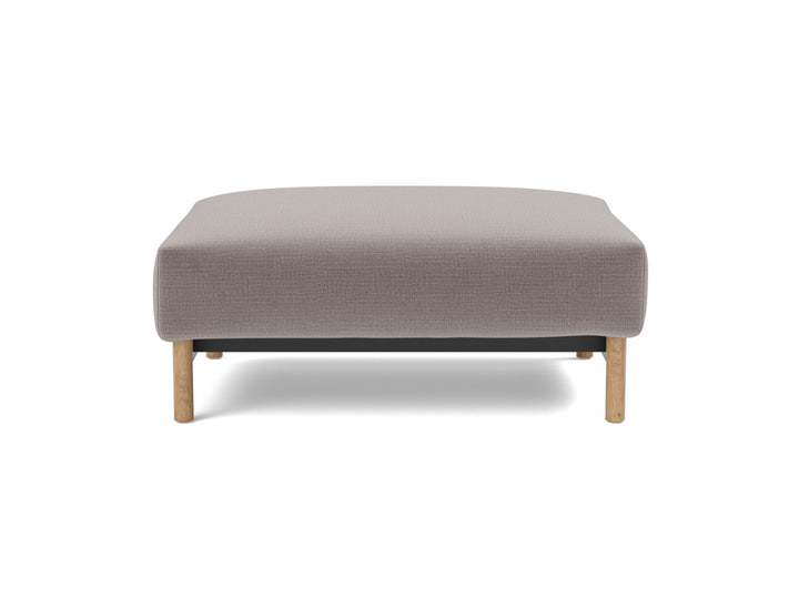 Taburet otoman Malloy Wood 75x100 cm, tesatura la alegere #material_418-esina-truffle