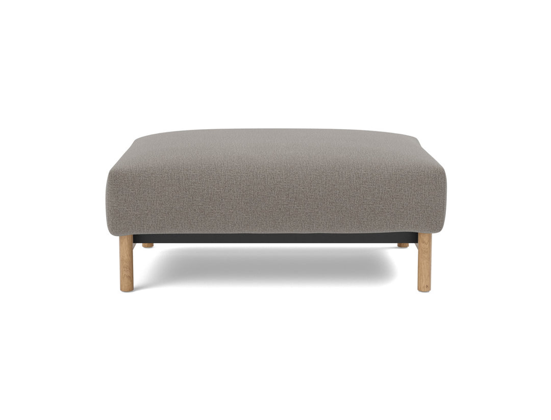 Taburet otoman Malloy Wood 75x100 cm, tesatura la alegere #material_521-mixed-dance-grey