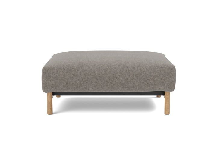 Taburet otoman Malloy Wood 75x100 cm, tesatura la alegere #material_521-mixed-dance-grey