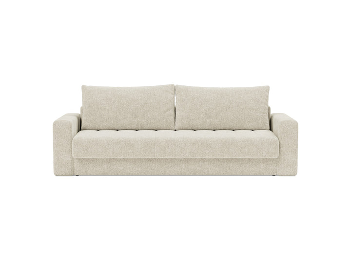 Canapea extensibila cu brate, Akello, 140x200 cm, tesatura la alegere #material_357-taura-off-white