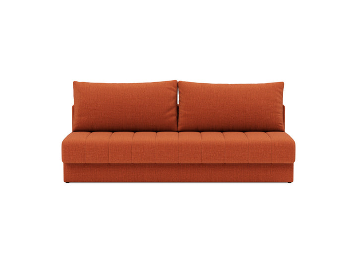Canapea extensibila, Akello, 140x200 cm, tesatura la alegere #material_412-esina-rust-orange